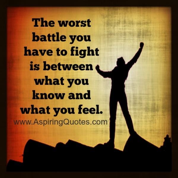 Worst battle! What you know & what you feel